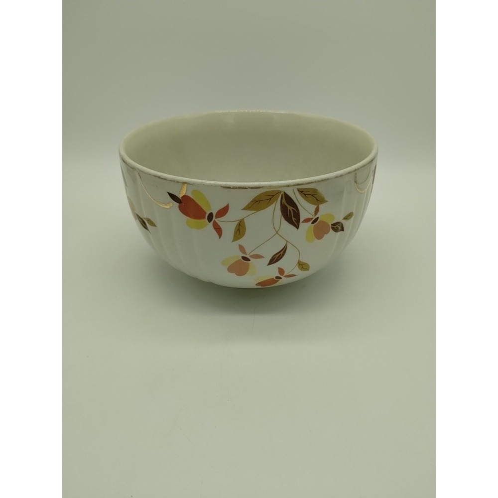 Vintage Halls Superior Mary Dunbar Autumn Leaf  Radiance Bowl 6" Diameter